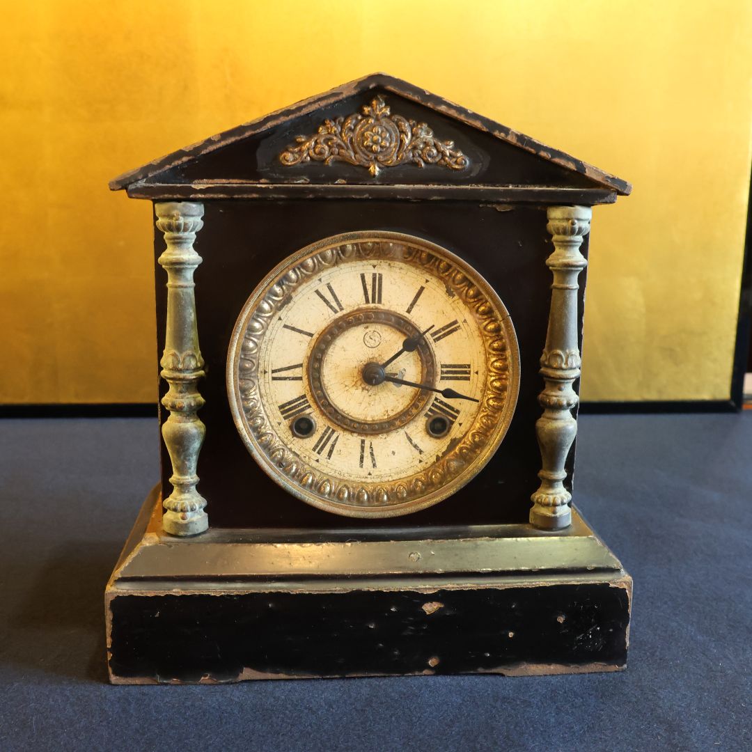 未使用 SEIKO エンブレム HW565W 置時計 銀座和光 未使用 SEIKO