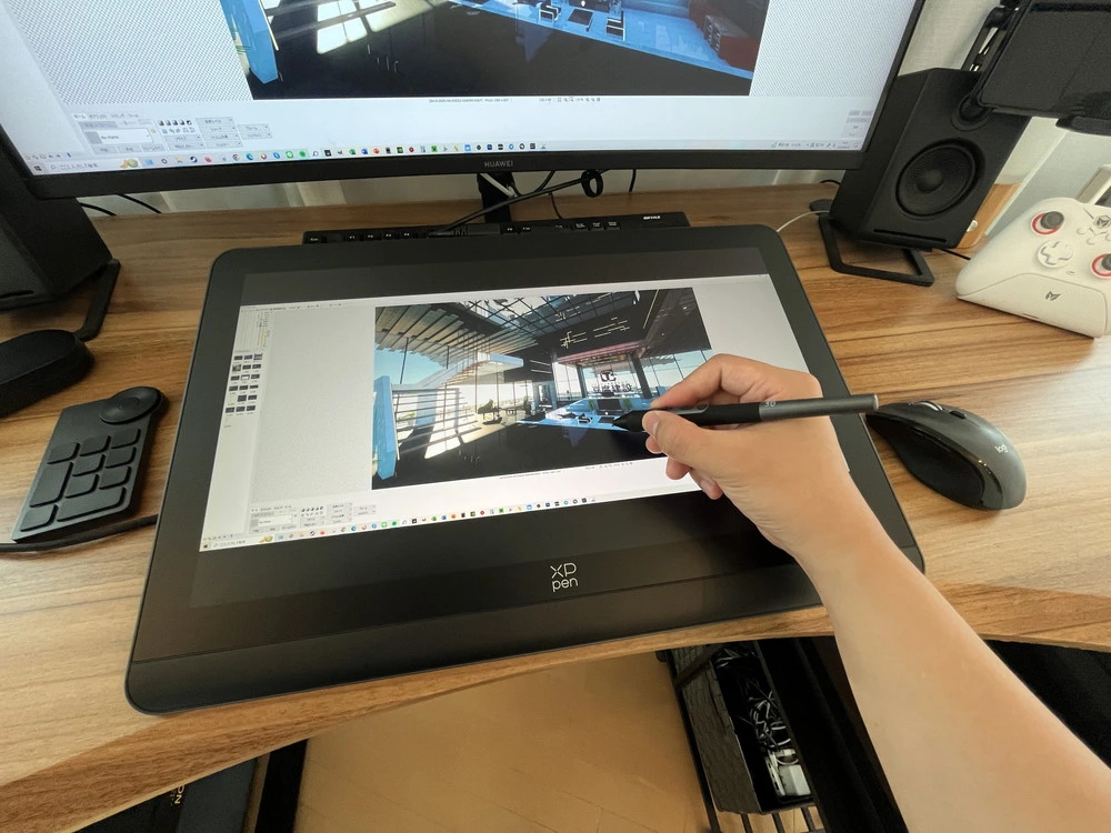 XPPen Artist pro19(Gen2)』レビュー！4K高解像度18.4インチ、16,384筆