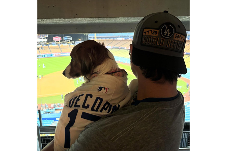 ド軍戦にいたデコピン、わずかな変化にX注目「たまらん」 大谷との2Sで