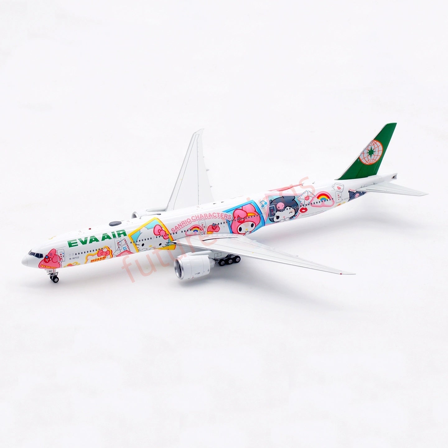 1:400 Aviation400 EVA Air B777-300ER B-16722 