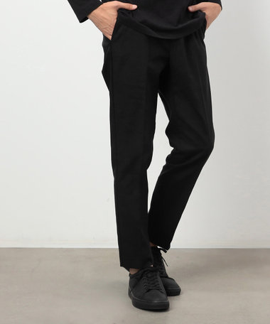 セットアップ対応】Easy Active Wear ストレッチ テーパードスラックス