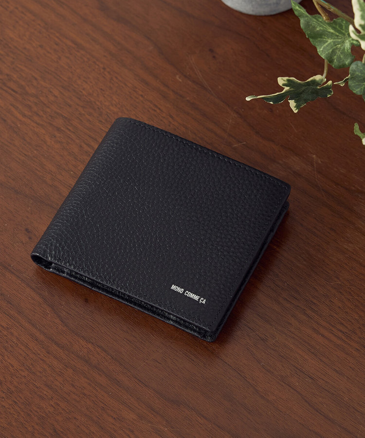 オールレザー 2つ折り財布（95-20WI21-204）｜モノコムサ（MONO COMME