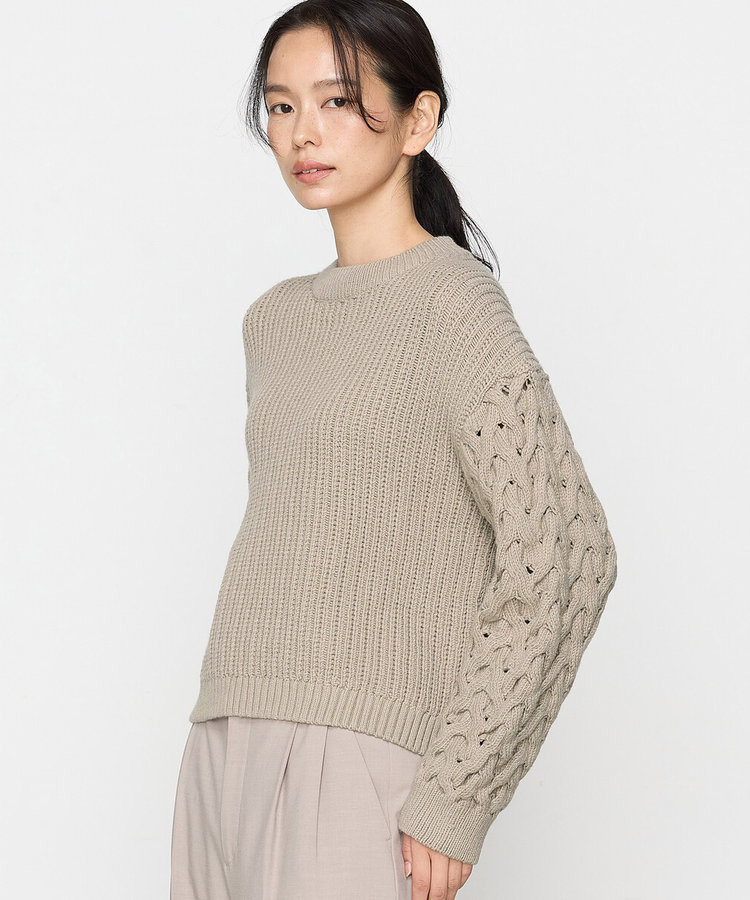 エアリーケーブル プルオーバー（10-06II06-204）｜K.T キヨコ タカセ