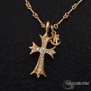 CHROME HEARTS クロムハーツ 22K スタックスター チャーム 正規品