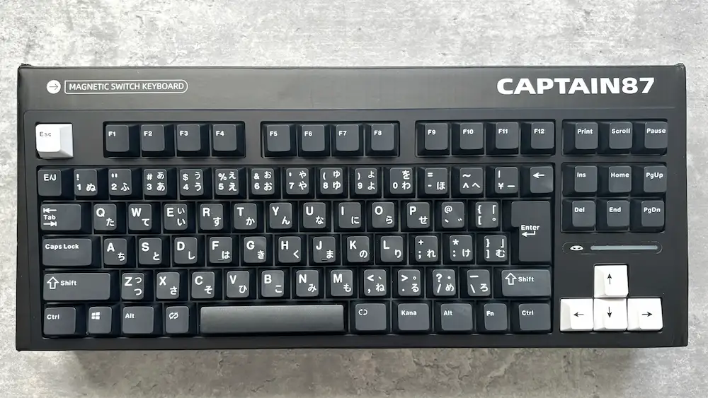 MageGee Captain87 JISを徹底レビュー｜打鍵感良しで、質感も良く