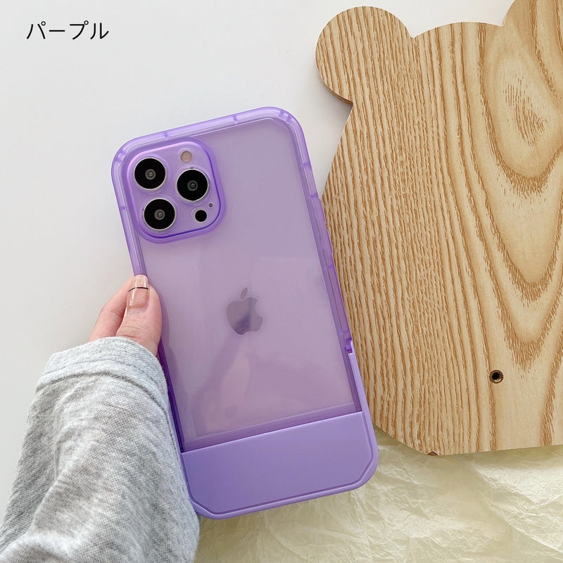 カラフルフィルター」スタンド付き全面保護TPUスマホケース – gaacal