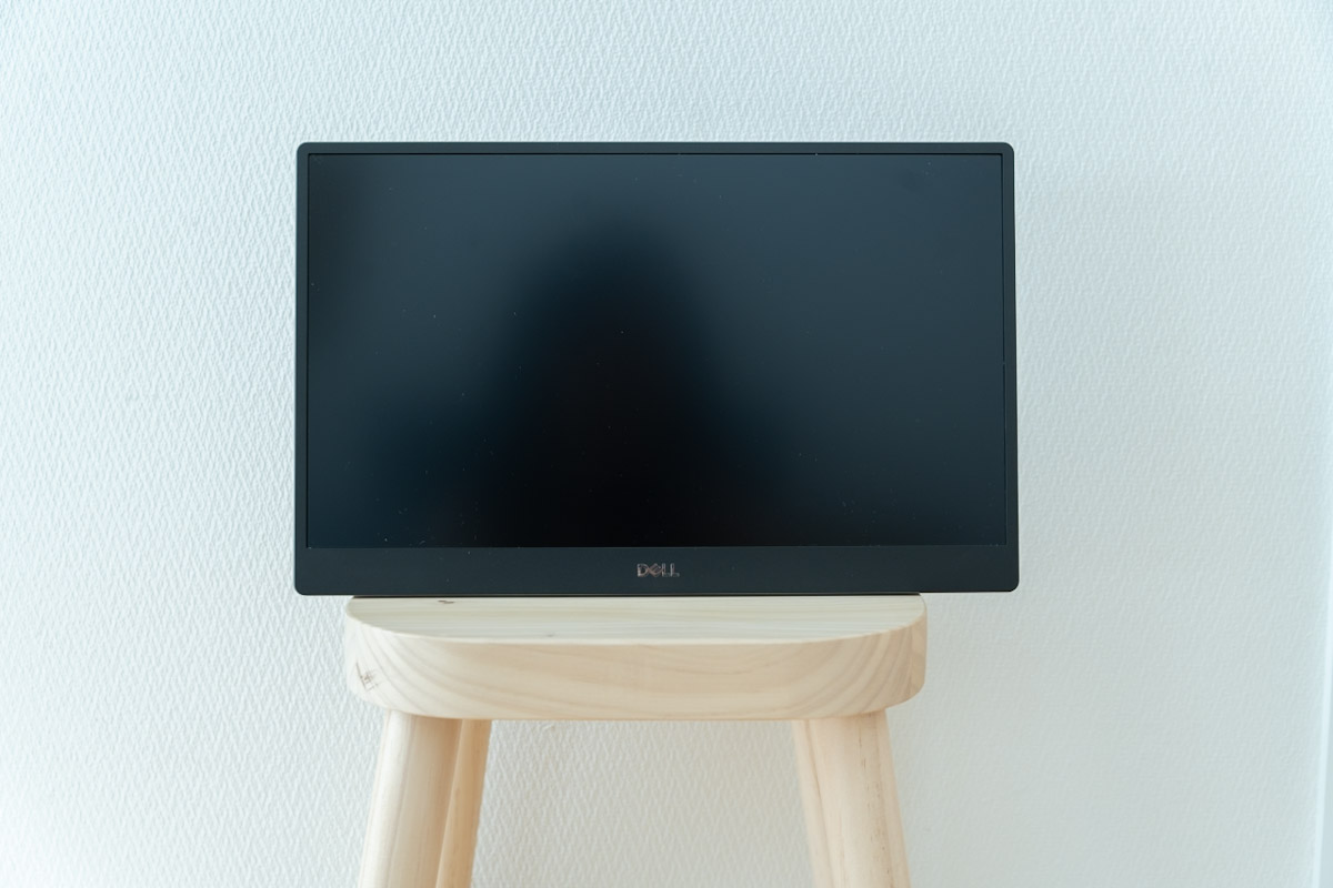 Dell P1424H 14インチポータブルモニターレビュー｜外でも中でも便利に