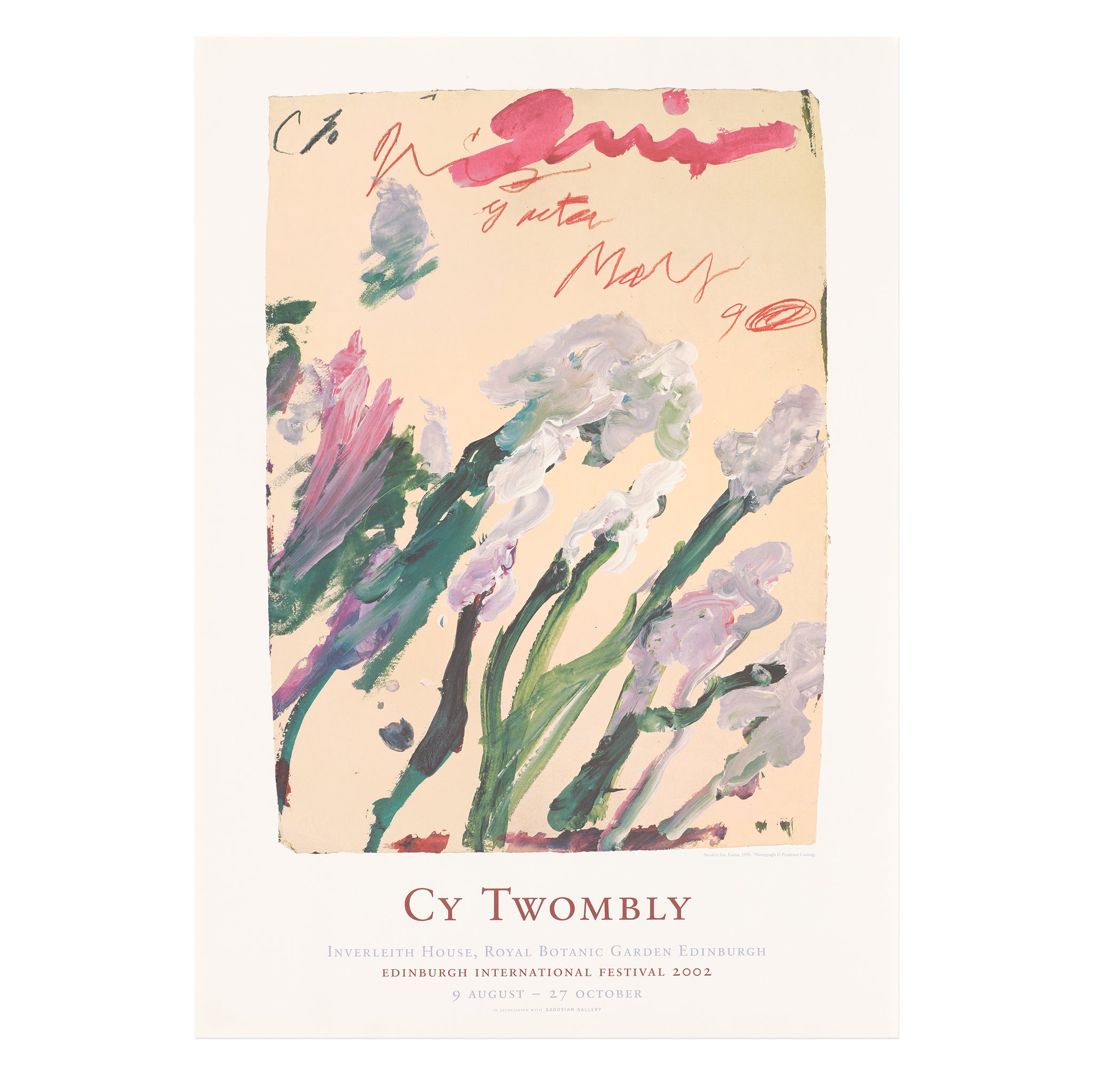Cy Twombly Poster | Gagosian Shop