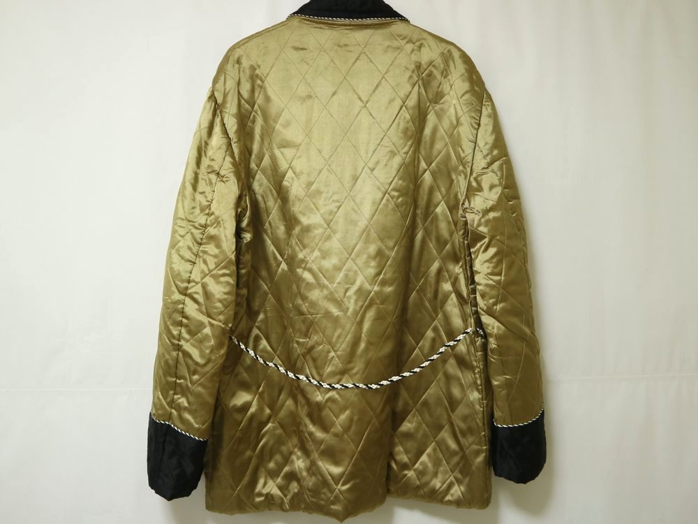 50s ビンテージ 中綿 キルティング スーベニア ガウン 昇り龍 龍