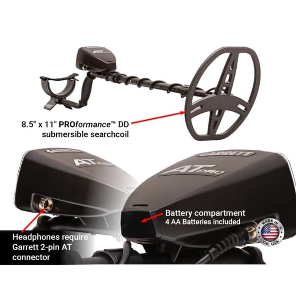 Garrett AT Pro | Submersible Metal Detector