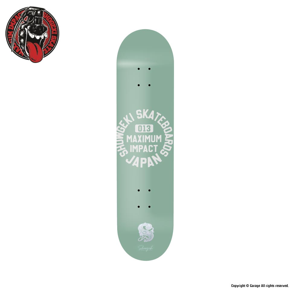 SHOWGEKI（ショウゲキ）SKATEBOARDS 新デザインデッキ入荷 秋のアツい1