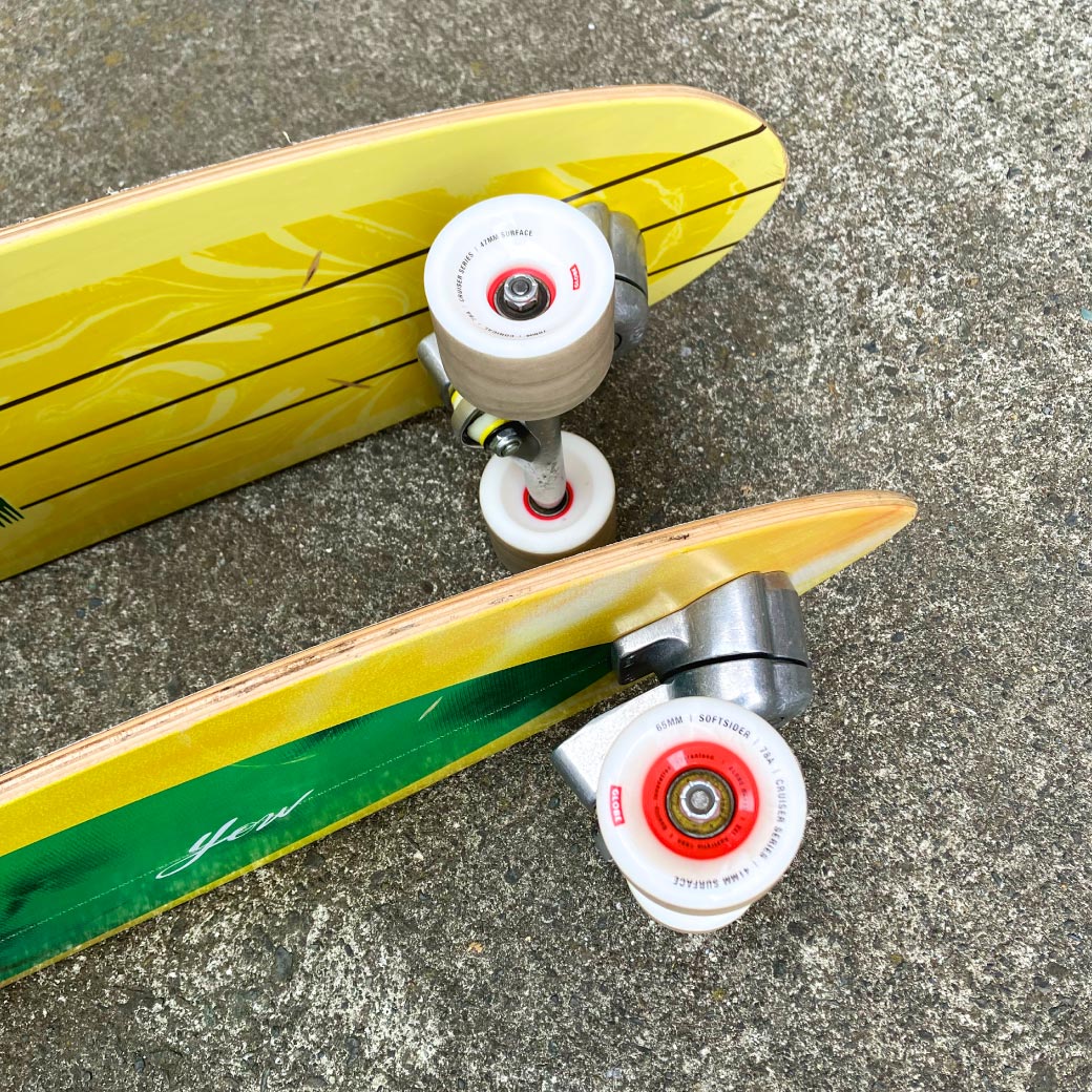 YOW の物足りない滑りを快適にするサーフスケートアップグレード術