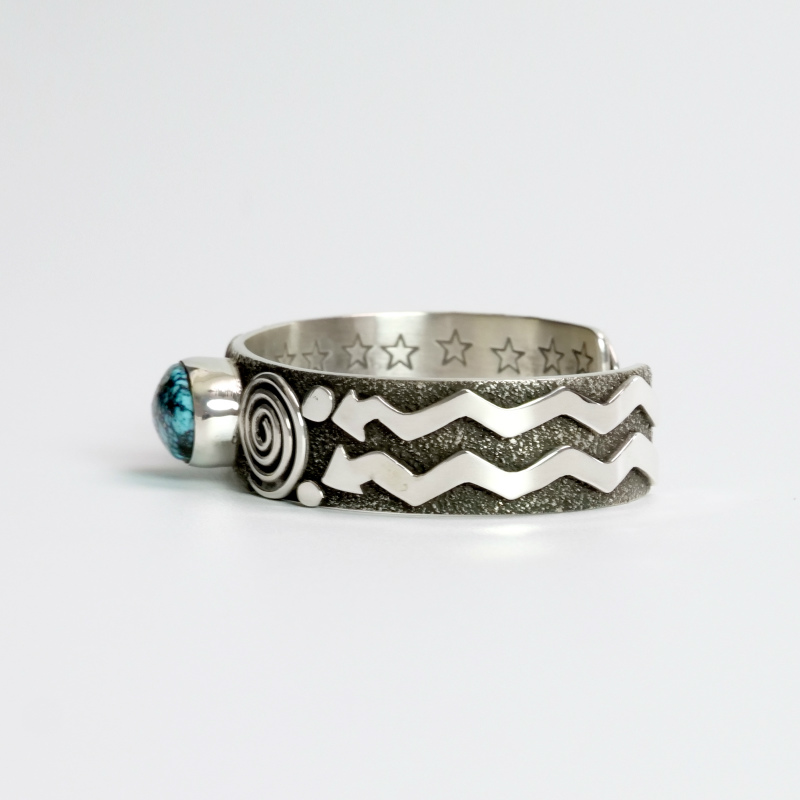 132mm アレックスサンチェス キングマン ペトログリフ バングル