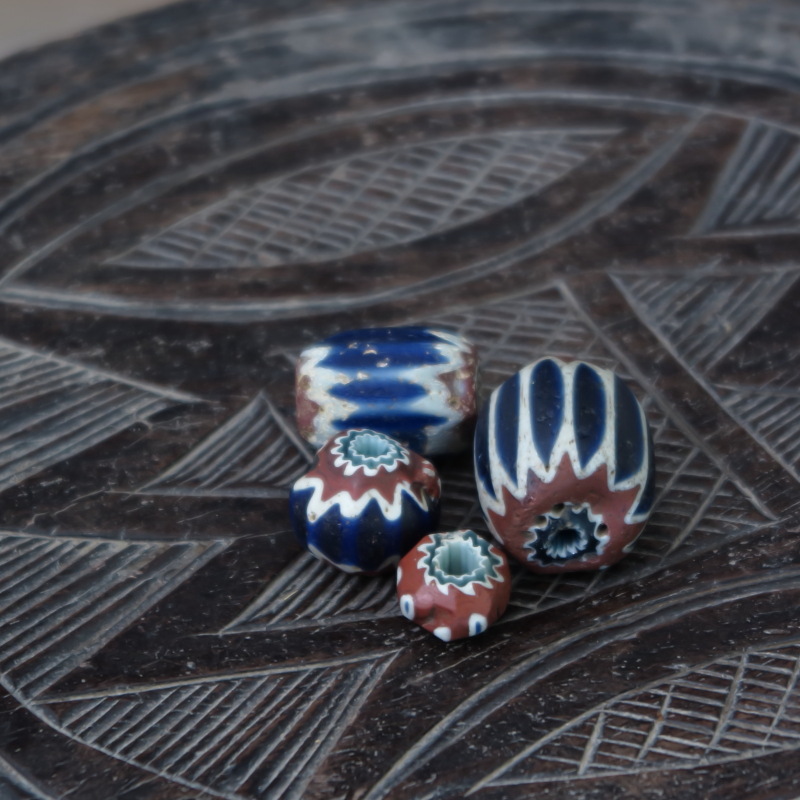 7層シェブロンビーズ 【Antique Venetian 7 Layer Chevron Beads