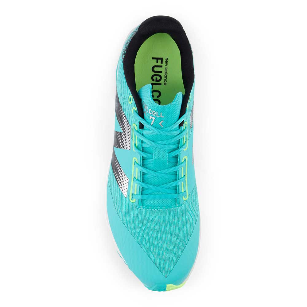 Men's FuelCell XC7 v5 Cross Country Spike - Cyber Jade/Black