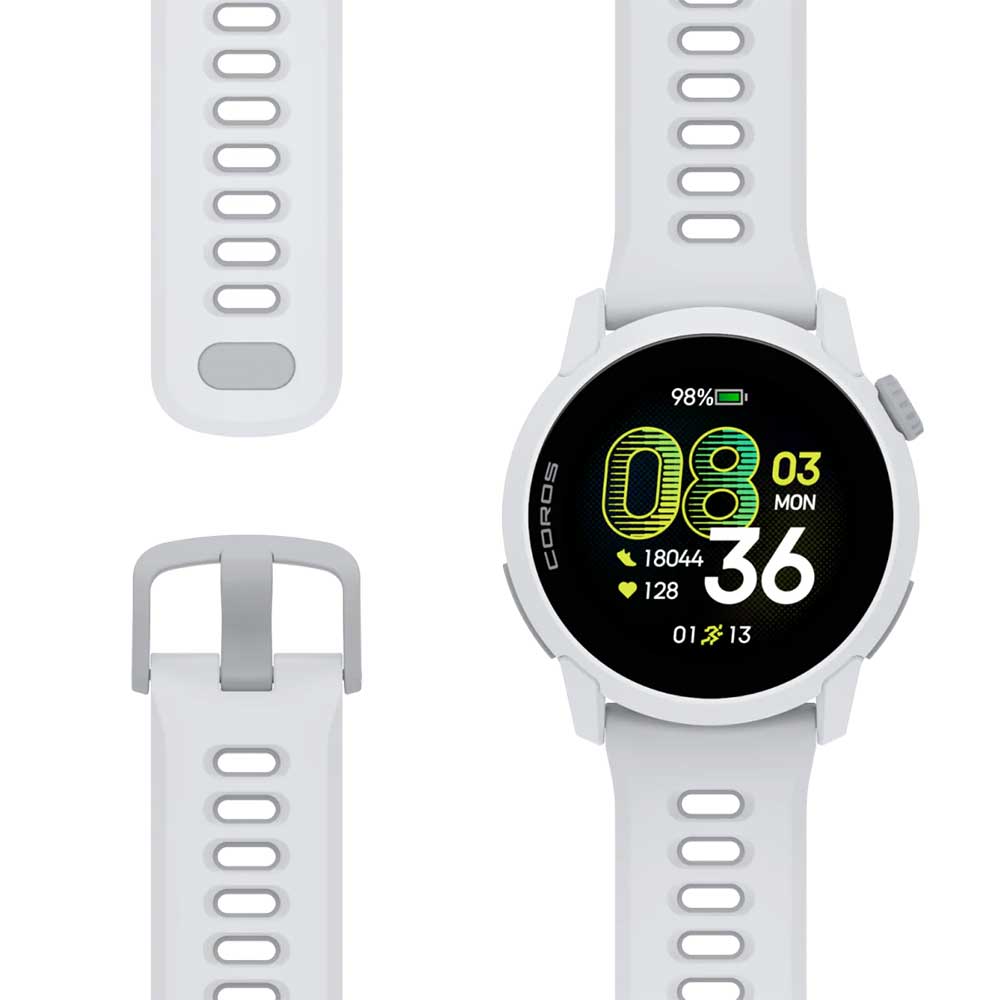 PACE 4 GPS Watch - White/Silicone – Gazelle Sports