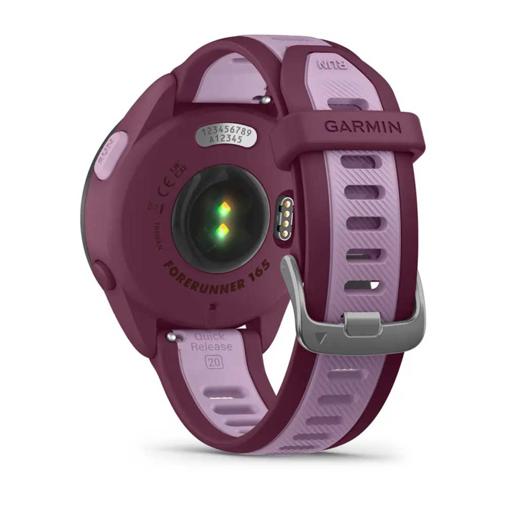 Forerunner 165 Music - Berry/Lilac – Gazelle Sports