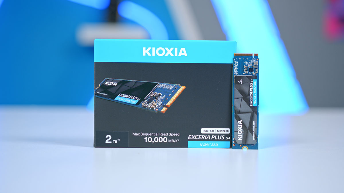 KIOXIA EXCERIA PLUS G4 SSD Review - GeekaWhat
