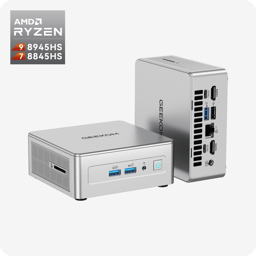 GEEKOM AE8 ミニPC AMD Ryzen R7-8845HS/R9-8945HS
