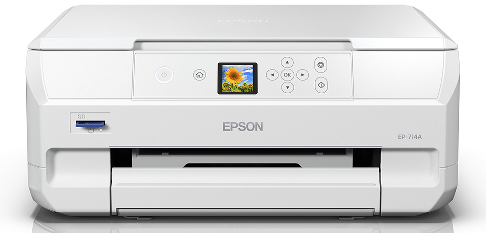 スマホからのプリントにも対応、6色染料インクを採用したエプソンの