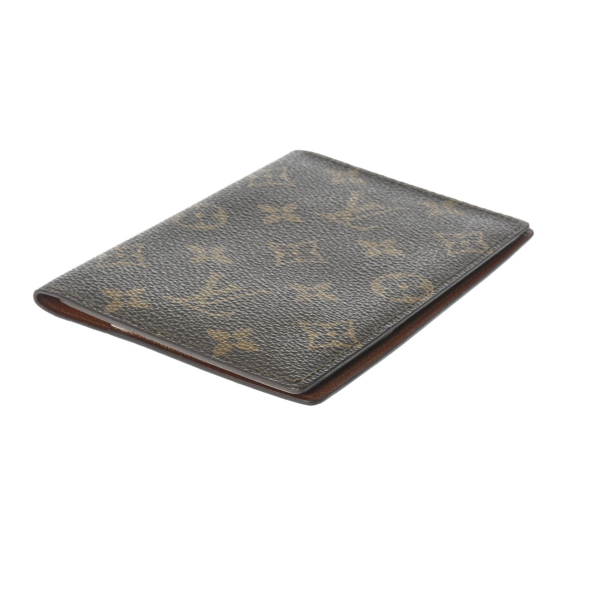 ルイヴィトンパスポートカバー 14145 ブラウン ユニセックス