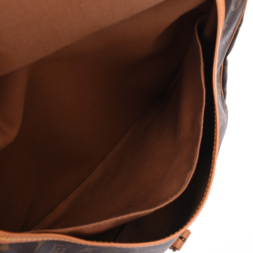 ルイヴィトンソミュール35 14145 ブラウン ユニセックス モノグラム