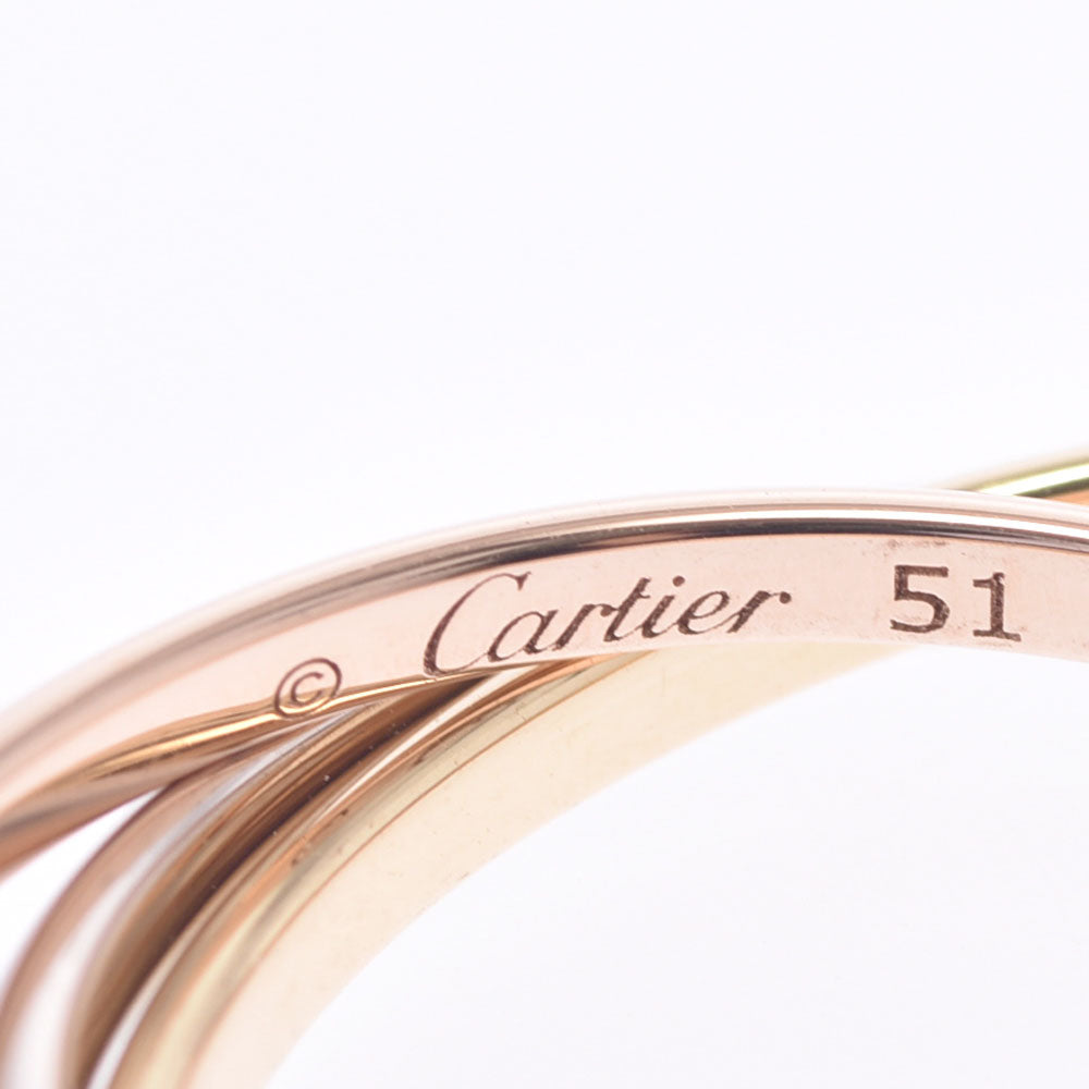 カルティエトリニティリング XS スリーカラー #51 レディース リング