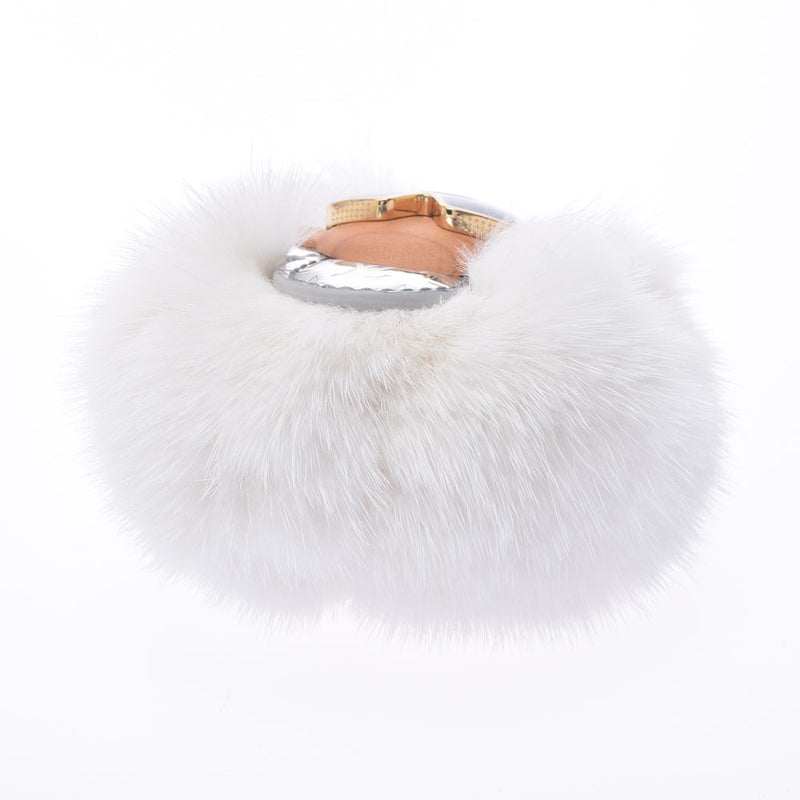 ルイヴィトンポルトクレスノー ヴィヴィエンヌ 白 ゴールド金具 ユニ