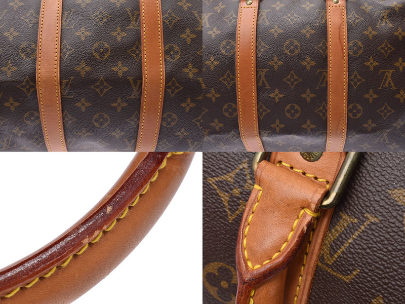 ルイヴィトン モノグラム キーポル45 旧型 ブラウン M41428 レディース