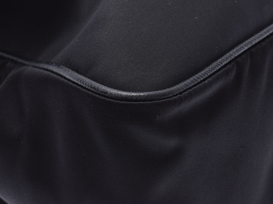 プラダ メッセンジャーバッグ 黒 V158 メンズ ナイロン/サフィアーノ