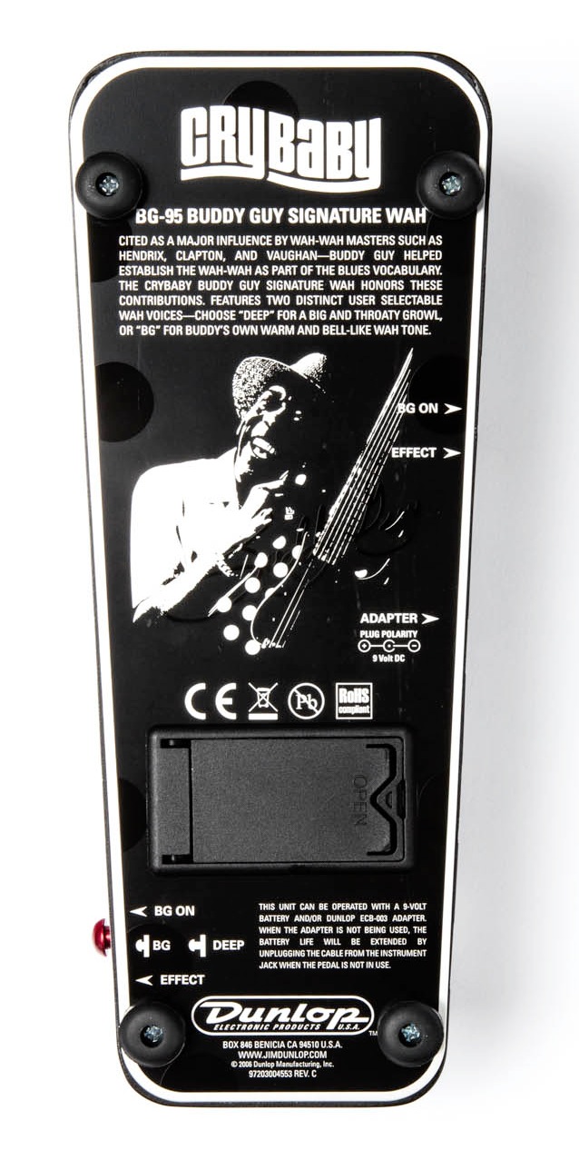 Jim Dunlop Crybaby, Buddy Guy Signature Wah - GigGear