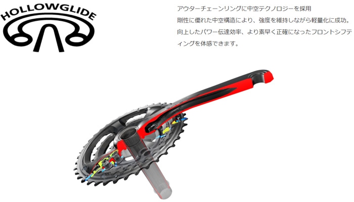 シマノ アルテグラ FC-R8100 12段 52-36T クランクセット | ロード