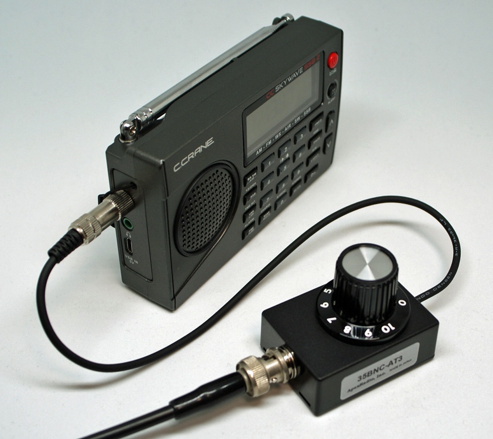 C.CRANE SKYWAVE SSB2 ポータブル受信機 BCLラジオ AM FM 短波 VHF航空