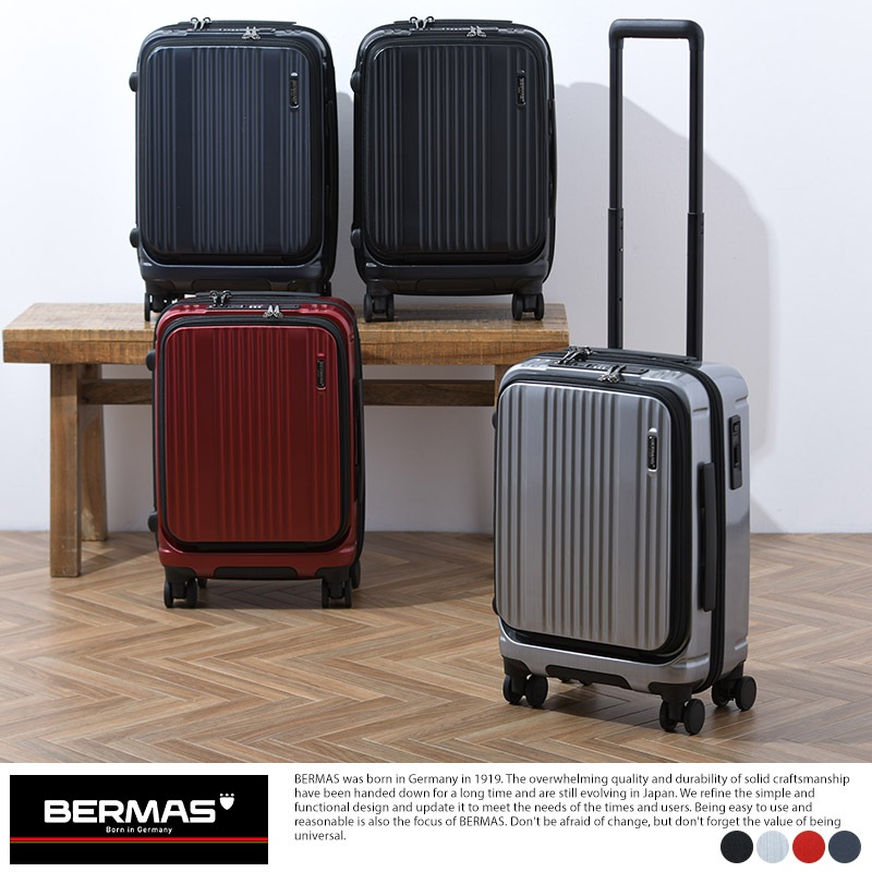 BERMAS フロントオープンスーツケース 35L INTER CITY キャリーバッグ2
