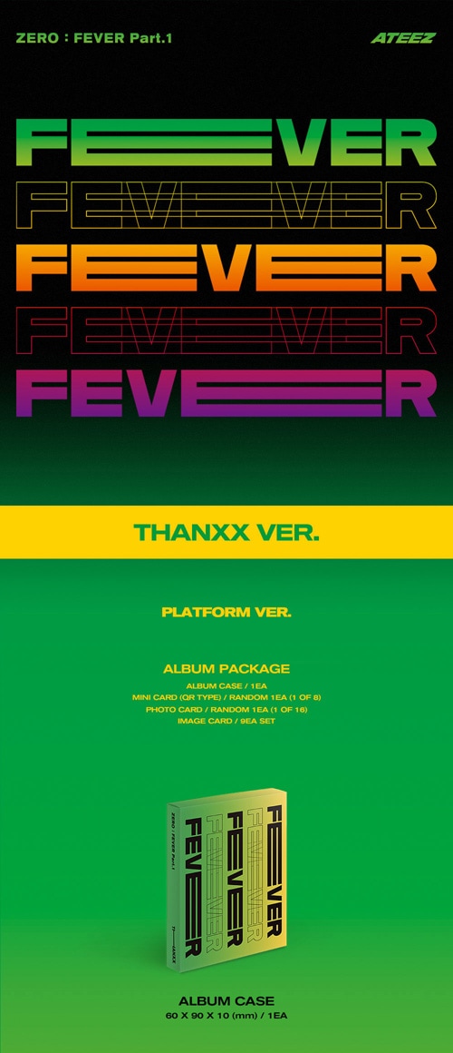 3種セット] 韓国音楽 ATEEZ (エイティーズ) - 5th ミニアルバム 「ZERO