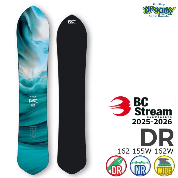 25-26 BC STREAM DR 162/155W/162W ディレクショナル ノーズロッカー