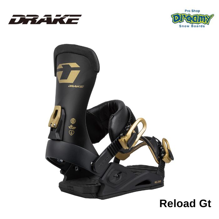 25-26 DRAKE ドレイク Reload Gt BLACK プレミアムMFCストラップ