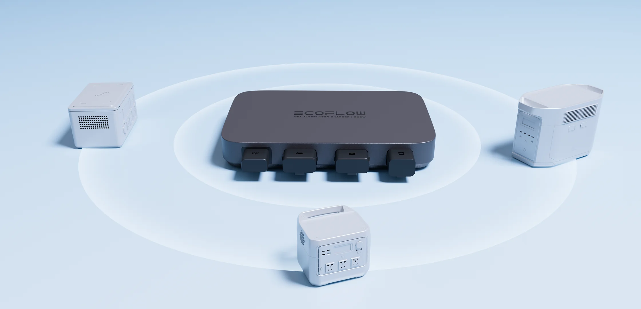 EcoFlow 500W Alternator Charger | ドローンテクニカルファクトリー川越