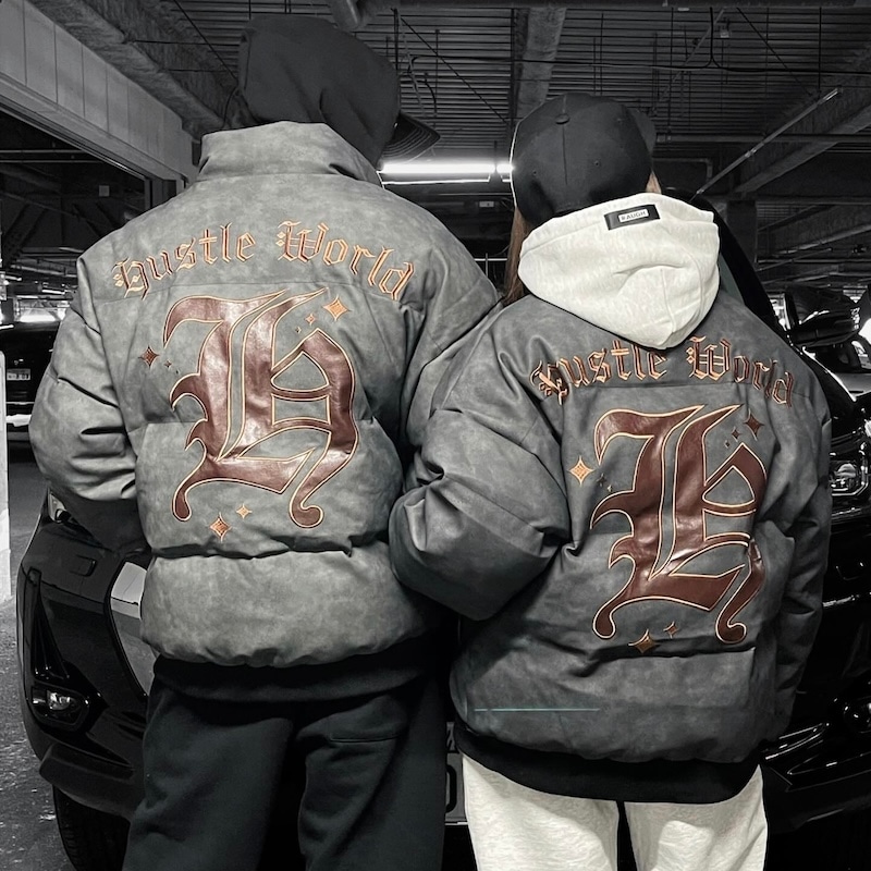 サイズダウン レボリューション 旧タイプロゴ 2個セット 中古・古着通販】X-LARGE (エクストララージ) 裏総柄ダウンジャケット