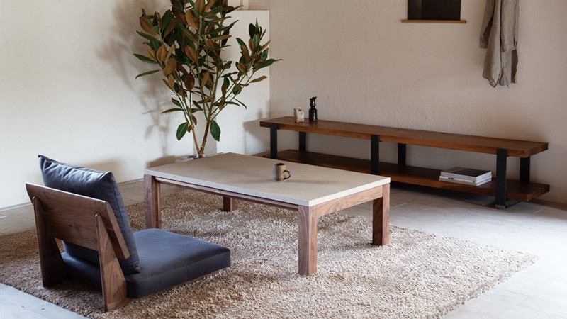 国産オーダー家具・こたつテーブルのNichibi Woodworks｜日美株式会社