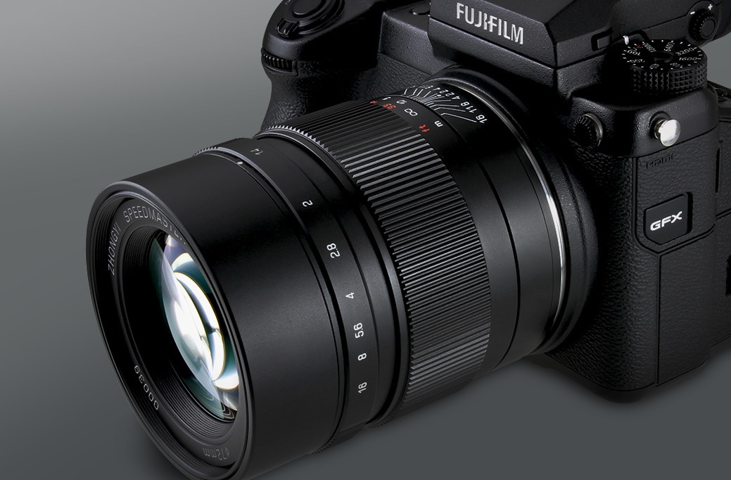 中一光学 SPEEDMASTER 65mm F1.4 富士フイルムGFX Gマウント 単焦点