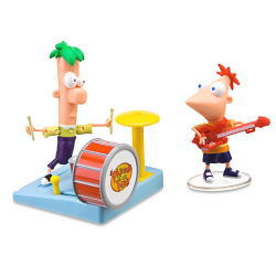 フィニアスとファーブ フィギュアセット #07 - アメリカ雑貨 ゴマちゃん