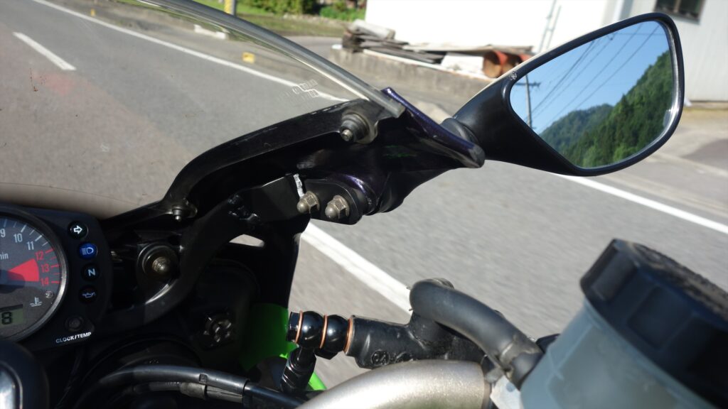 ZX-9R ミラー移設 | Good Ninja!