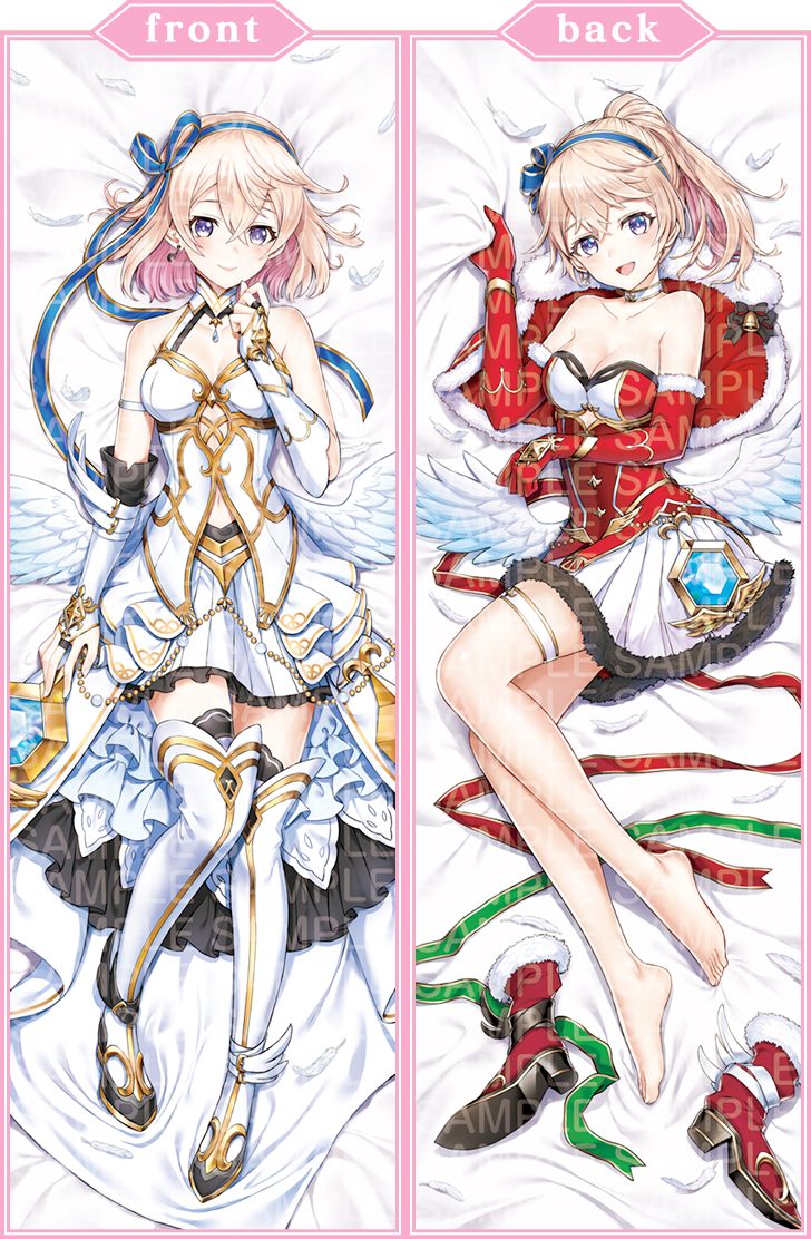 白猫プロジェクト】プレミアム抱き枕カバー アイシャ＆リルテット