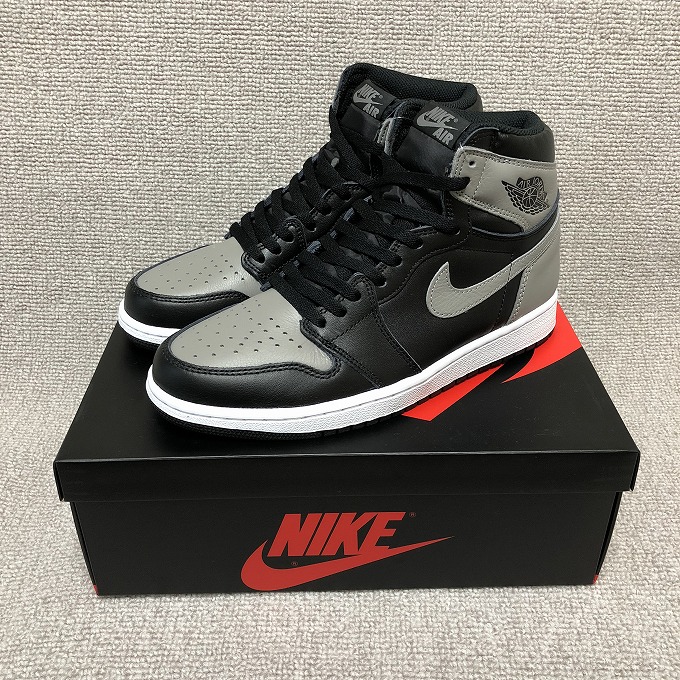 NIKE AIR JORDAN 1 RETRO HIGH OG SHADOW 2018の所有者レビュー