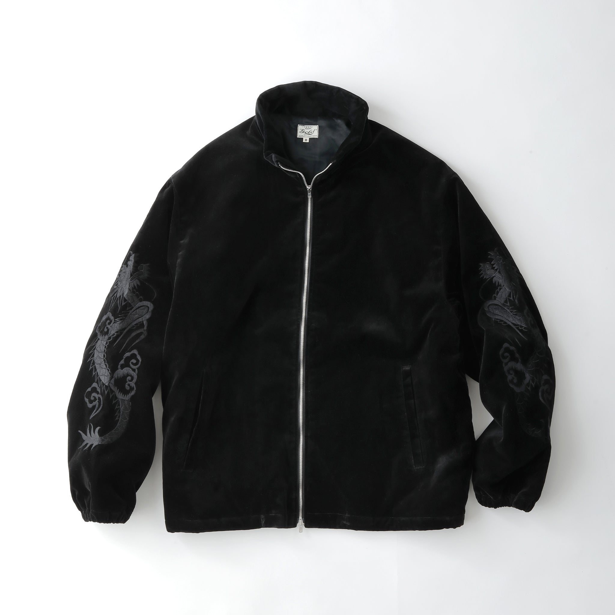 GL15554 / VELVETEEN SUKA TRACK JACKET – gold