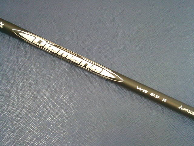 三菱 CHEMICAL ミツビシケミカル 中古シャフト Diamana WB63 (S