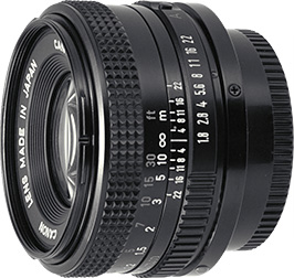 New FD50mm F1.8 - キヤノンカメラミュージアム