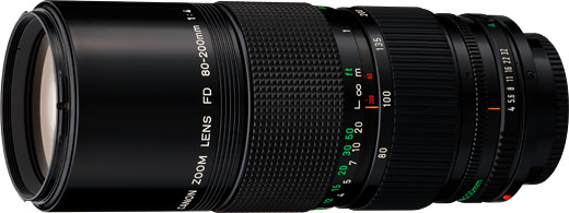 New FD80-200mm F4 - キヤノンカメラミュージアム