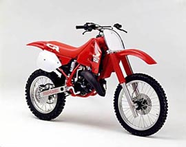 モトクロス競技専用車 「ホンダCR250R／125R」の総合性能を一段と向上